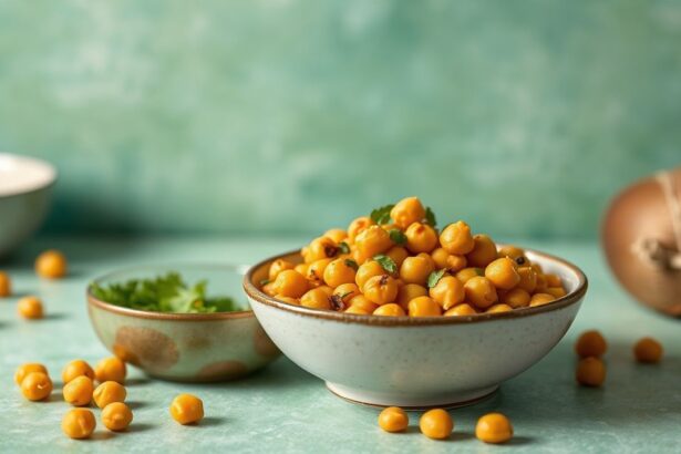 Creamy chickpea curry with coconut milk, a flavorful culinary journey.