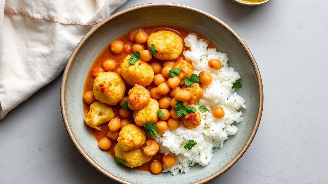 Rich cauliflower curry, a culinary journey from humble origins to global fame.