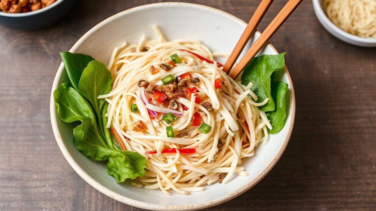 Umami-rich Ramen Coleslaw, a flavorful weeknight salad.