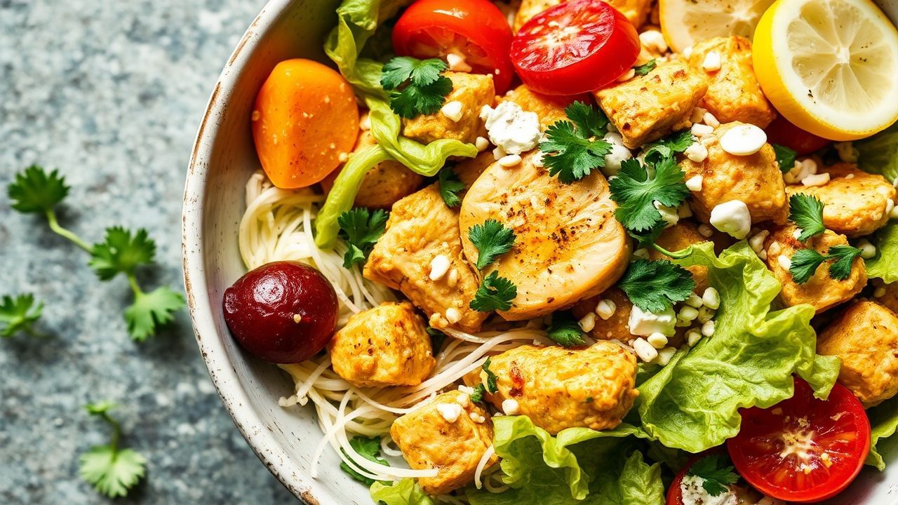 Flavorful curry chicken salad, a culinary revelation.