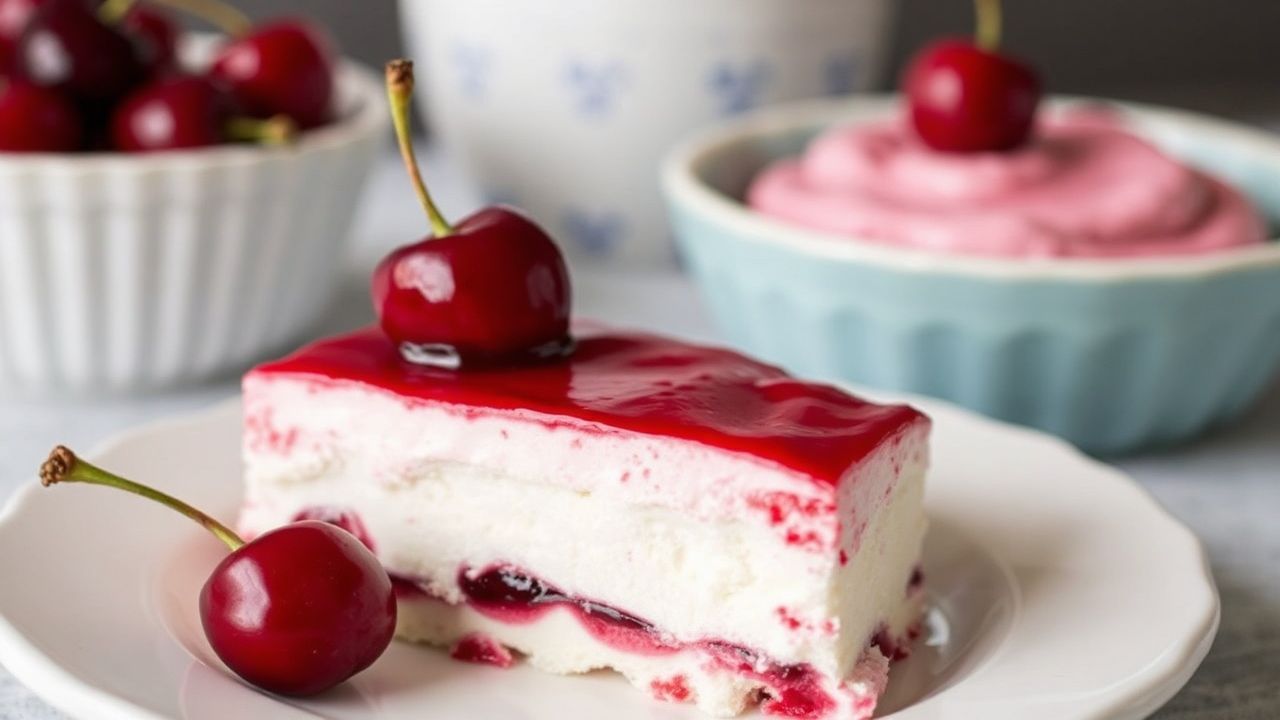 Classic cherry delight dessert recipe, unlocking sweet nostalgia.