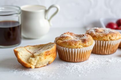 Fluffy cinnamon sugar French toast muffins, a perfect brunch treat.