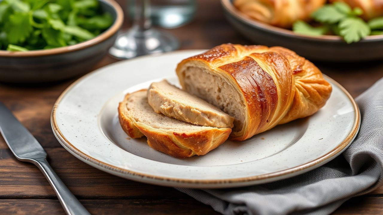 Elegant chicken pâté en croûte, perfect for unforgettable feasts.