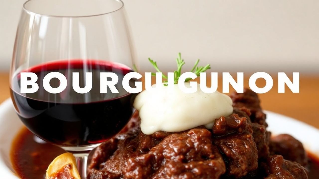Rich, wine-free beef bourguignon, bursting with deep flavor.