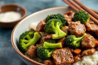 Mastering Chinese Beef Broccoli: a vibrant, artful stir-fry masterpiece.