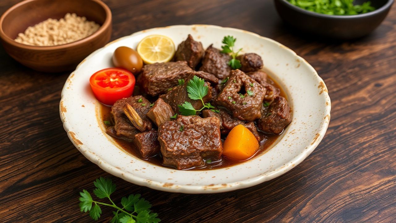 Argentinian matambre beef roll, unfurled to reveal flavorful secrets.