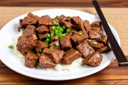 Lomo Saltado stir-fry: Peruvian national treasure with vibrant flavors.
