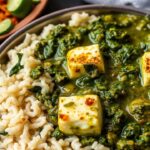 Vibrant Palak Paneer, a soul-warming Indian spinach and cheese curry.