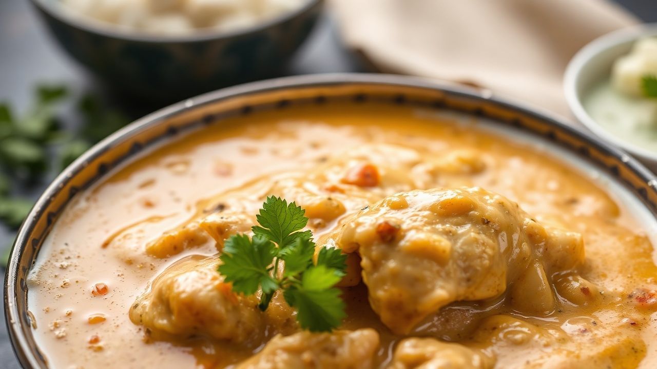 Rich Butter Chicken dish, a culinary alchemy of flavors and textures.