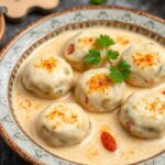 Malai Kofta: Velvety Indian dumplings in rich, creamy gravy.