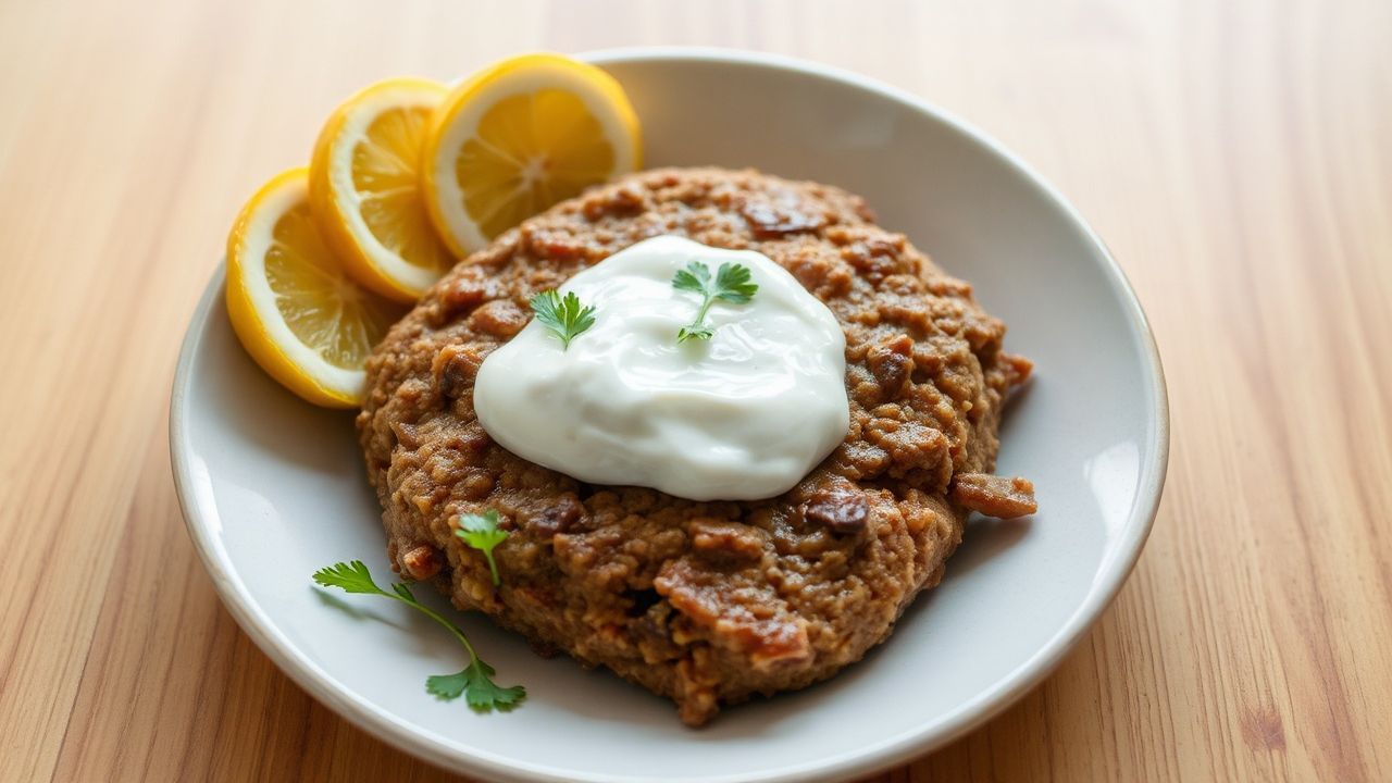 Delicious homemade kibbeh, the soul of Lebanese cuisine.