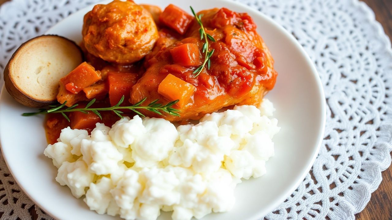Authentic Hungarian Chicken Paprikash: rich, creamy, a taste of soul.
