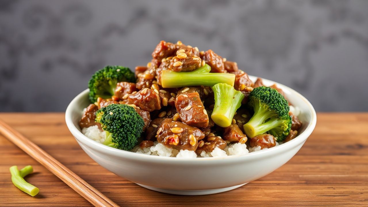 Delicious homemade beef broccoli recipe for authentic flavor.
