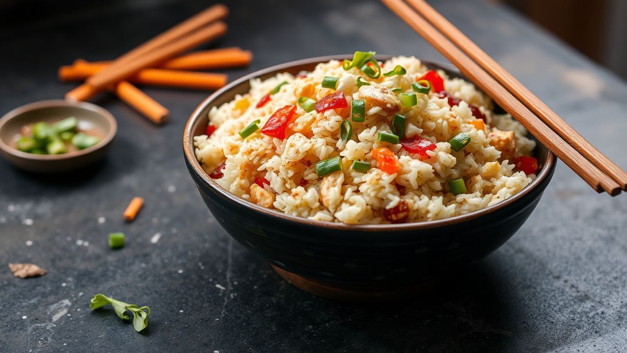 Delicious homemade fried rice recipe, beyond takeout.