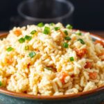 Speedy 20-minute chicken fried rice for ultimate flavor.