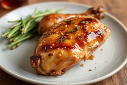 Juicy chicken thigh: a flavorful cut deserving respect.