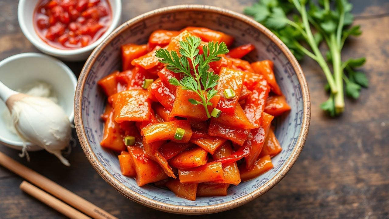 Easy homemade kimchi: master fermentation with this recipe.