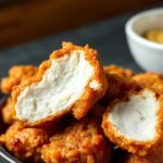 Irresistible Korean chicken with cloud-like crispiness.