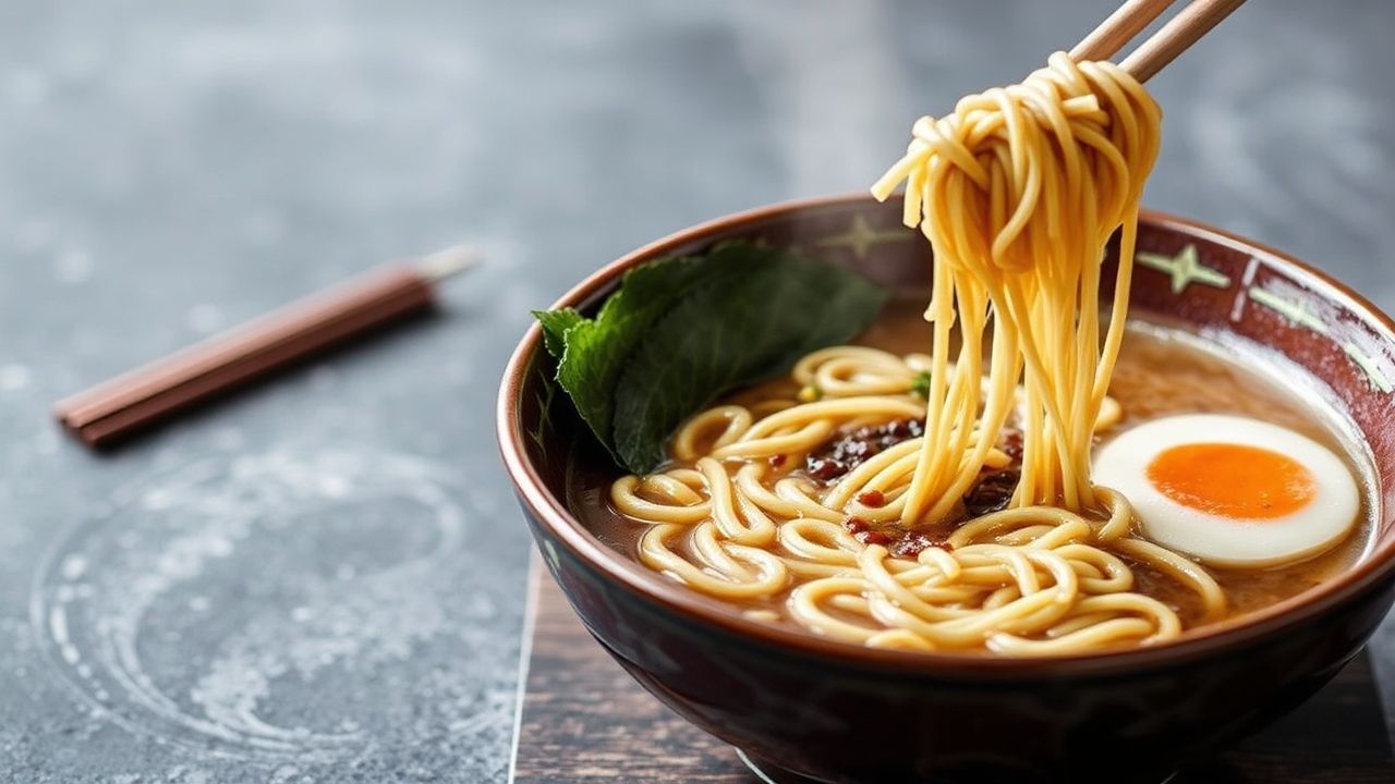Authentic shoyu ramen broth simmering, a guide to home preparation.