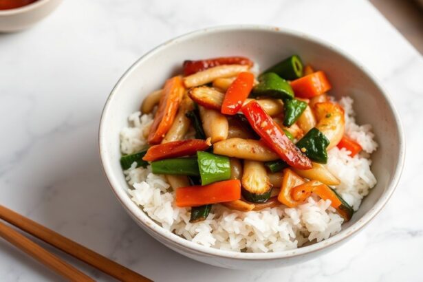 Delicious stir fry: a quick and healthy weeknight meal champion.