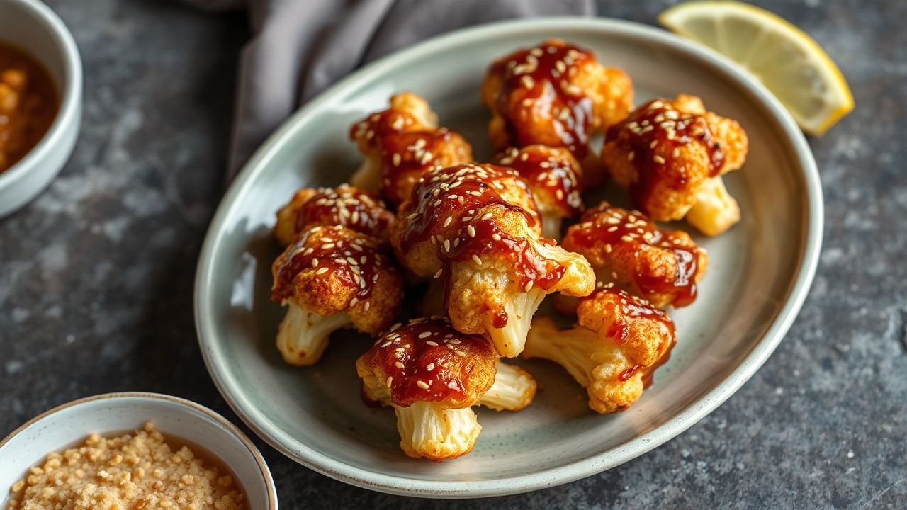 Amazing sticky sesame cauliflower recipe tips.