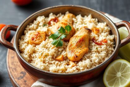 Amazing one-pot Middle Eastern chicken and rice recipe secrets revealed.