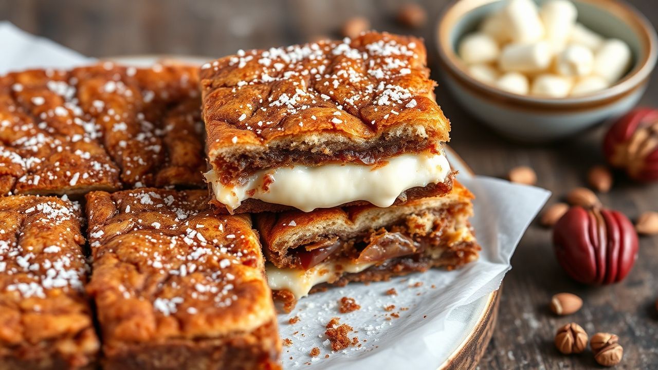 Amazing Kunafa brownies: seven essential steps for fusion dessert perfection.