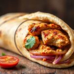 Delicious chicken shawarma recipe in 30 minutes.