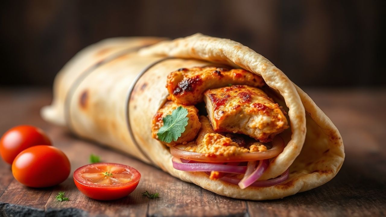 Delicious chicken shawarma recipe in 30 minutes.