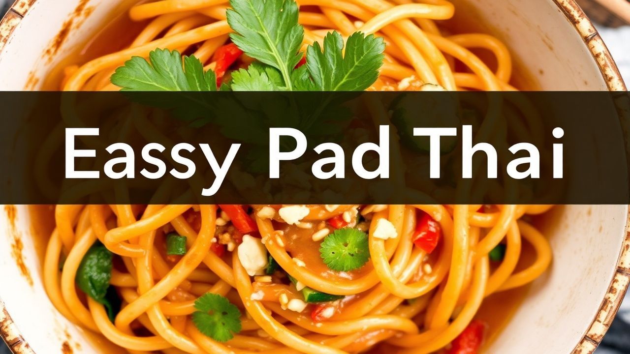Vegan gluten-free Pad Thai recipe tips for an amazing masterpiece.