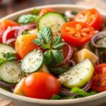 Fresh Mediterranean salad secrets for amazing flavor.
