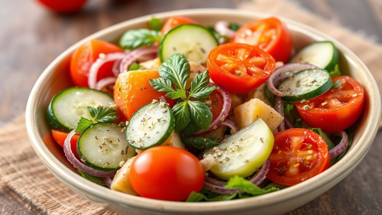 Fresh Mediterranean salad secrets for amazing flavor.