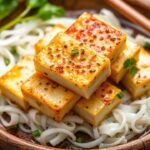 Crispy tofu perfection: 10 essential steps for sticky, delicious tofu.