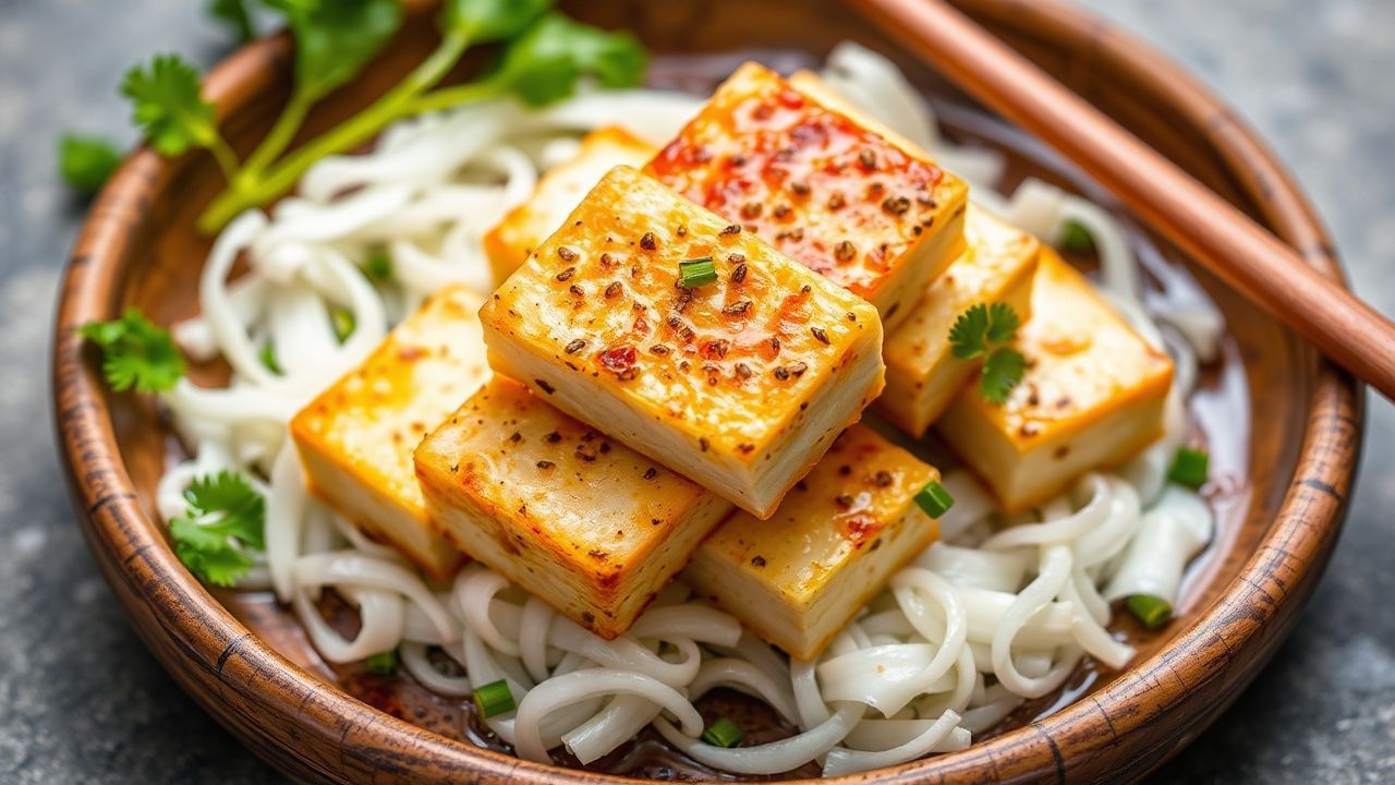Crispy tofu perfection: 10 essential steps for sticky, delicious tofu.