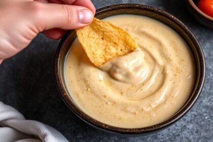Amazing vegan queso dip: 7 secrets for an easy, creamy recipe.