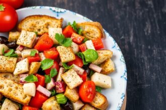 Delicious Fattoush salad, secrets for amazing Middle Eastern flavor.