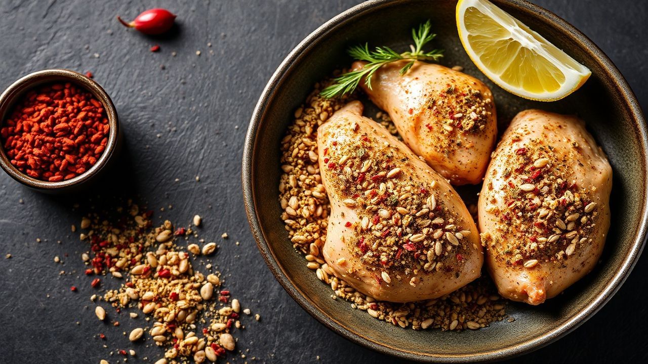 Za'atar chicken: Flavorful dish with 7 essential za'atar tips.
