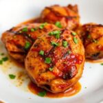 Spicy harissa chicken with 7 flavor explosion tips.