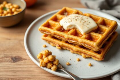 Delicious chickpea waffles: 10 health benefits and culinary uses.