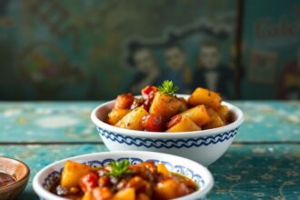Amazing Moroccan potato tagine feast with 7 secrets.