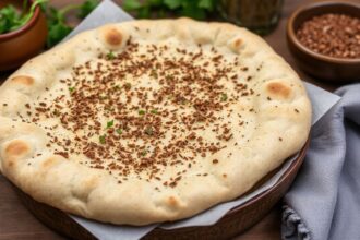 Authentic manakish: 7 steps to perfect za'atar flatbread.