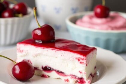 Classic cherry delight dessert recipe, unlocking sweet nostalgia.
