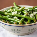 Crispy Parmesan green beans, beyond the boil, for astonishing flavor.