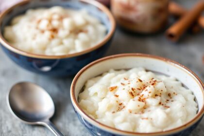 Silky, flavorful rice pudding recipe ensures creamy perfection, not mushy rice.