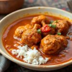 Spicy Doro Wat, Ethiopia's iconic chicken stew, bubbling in a traditional clay pot.