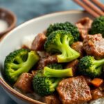 Mastering Chinese Beef Broccoli: a vibrant, artful stir-fry masterpiece.