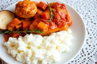 Authentic Hungarian Chicken Paprikash: rich, creamy, a taste of soul.