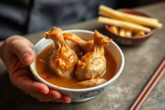 Three Cup chicken: A national treasure, rich in flavor and culture.
