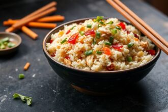 Delicious homemade fried rice recipe, beyond takeout.