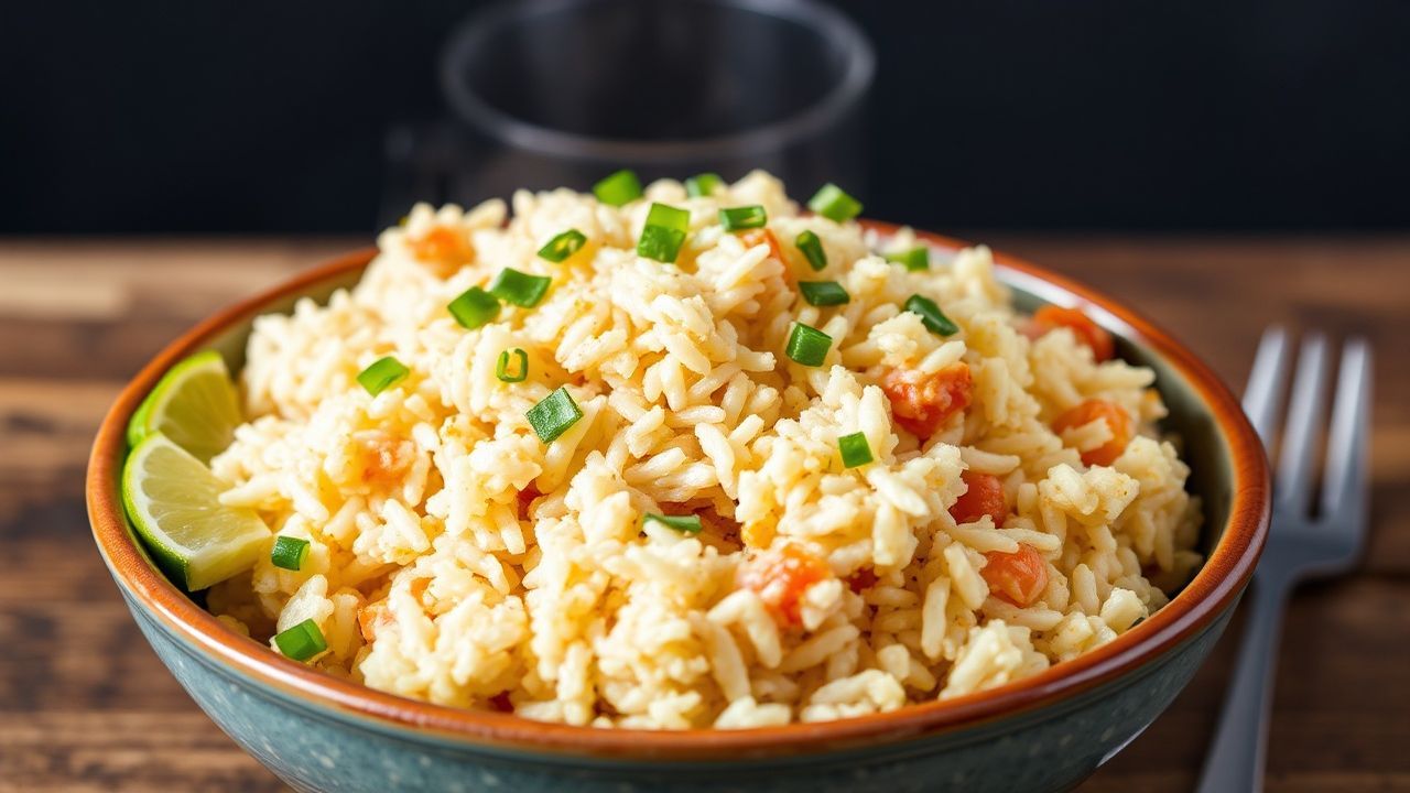 Speedy 20-minute chicken fried rice for ultimate flavor.